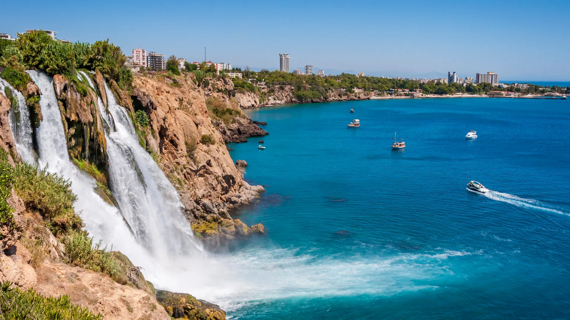 Karpuzkaldiran Wasserfall in Antalya